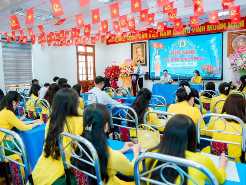 HỘI NGHỊ NGƯỜI LAO ĐỘNG NĂM HỌC 2025 – 2026